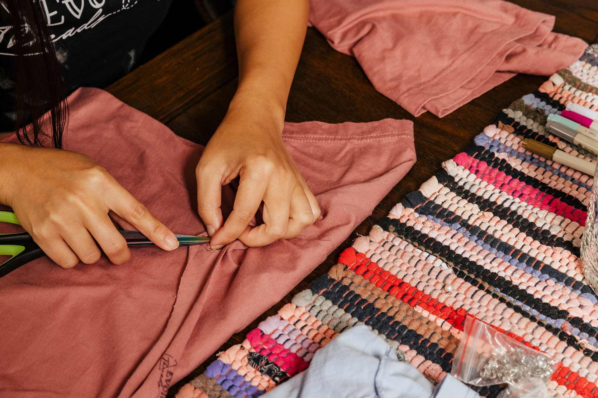 Evolution Threads bachelorette party with friends